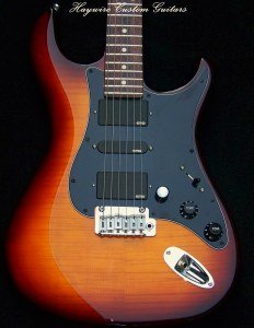 image Haywire Custom Guitars Active Quilt Top Guitar