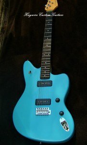 Image Haywire Custom Guitars-Clean Jazz Surfmaster guitar