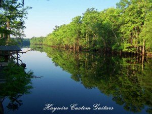 image Waccamaw River photo showing Back-of-the-Haywire Custom Guitars Custom-Shop in South Carolinas