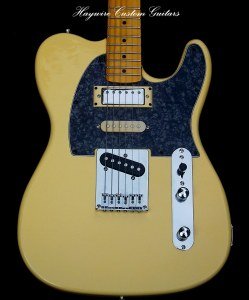 image Haywire Custom Guitars Three pickup Tele style guitar 