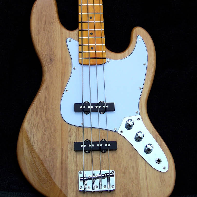 image Haywire Custom Guitars newly repaired Fender Jazz Bass.