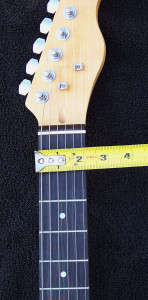 Haywire custom guitars replacement guitar Necks photo of a wide neck