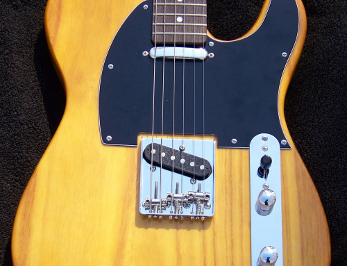 Extra Wide Neck Electric Guitar
