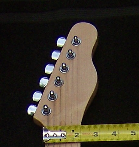 Haywire Custom Guitars 2" wide guitar neck image
