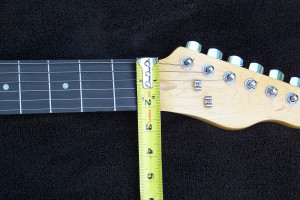 image wide guitar neck at Haywire Custom Guitars custom shop